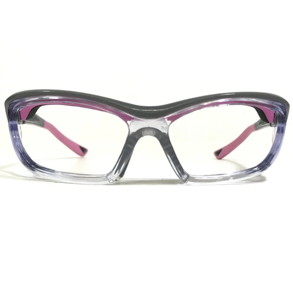 OnGuard Safety Goggles Eyeglasses Frames OG220S Gray Pink Clear Z87-2 55-15-130